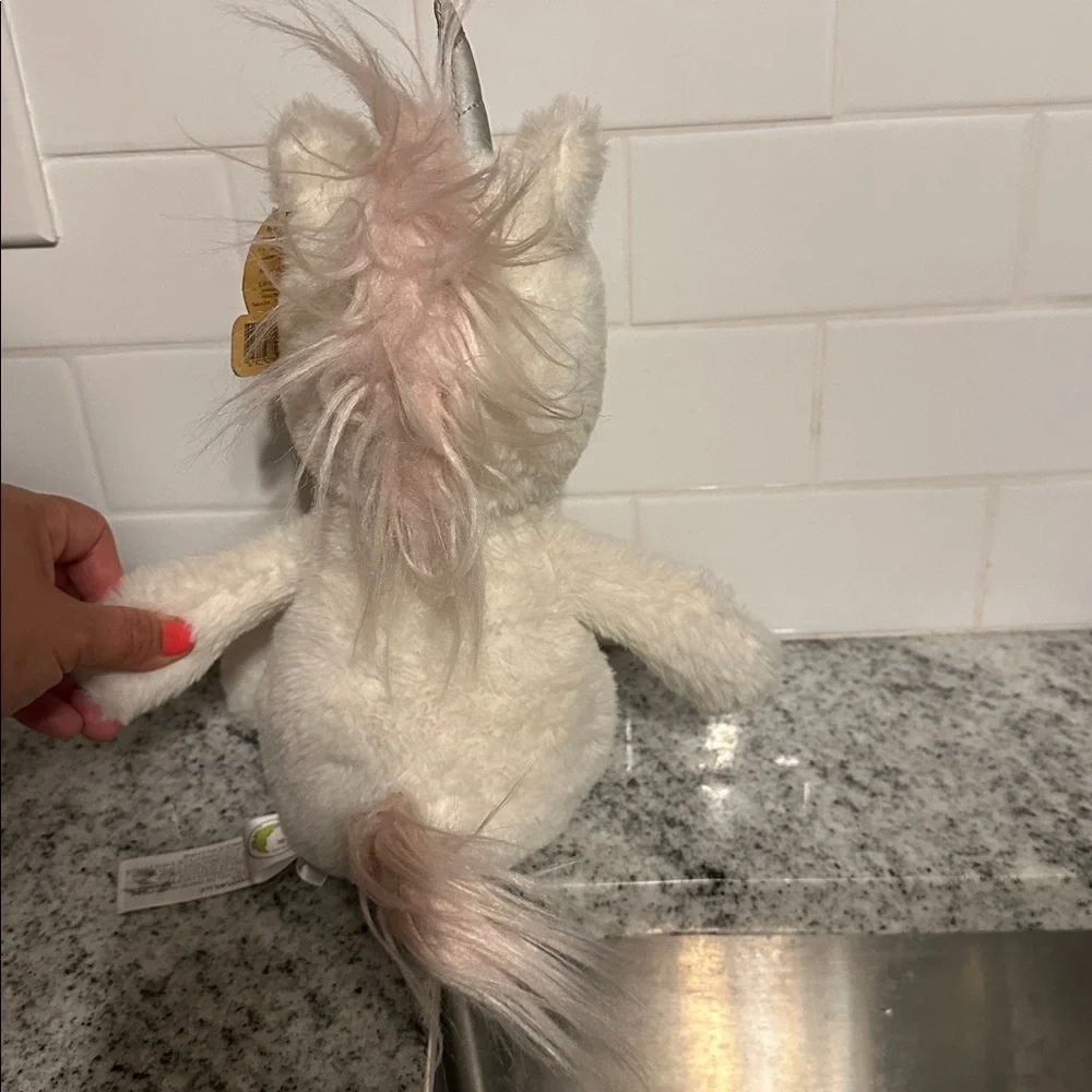 Animal Adventure White Unicorn‎ with pink mane